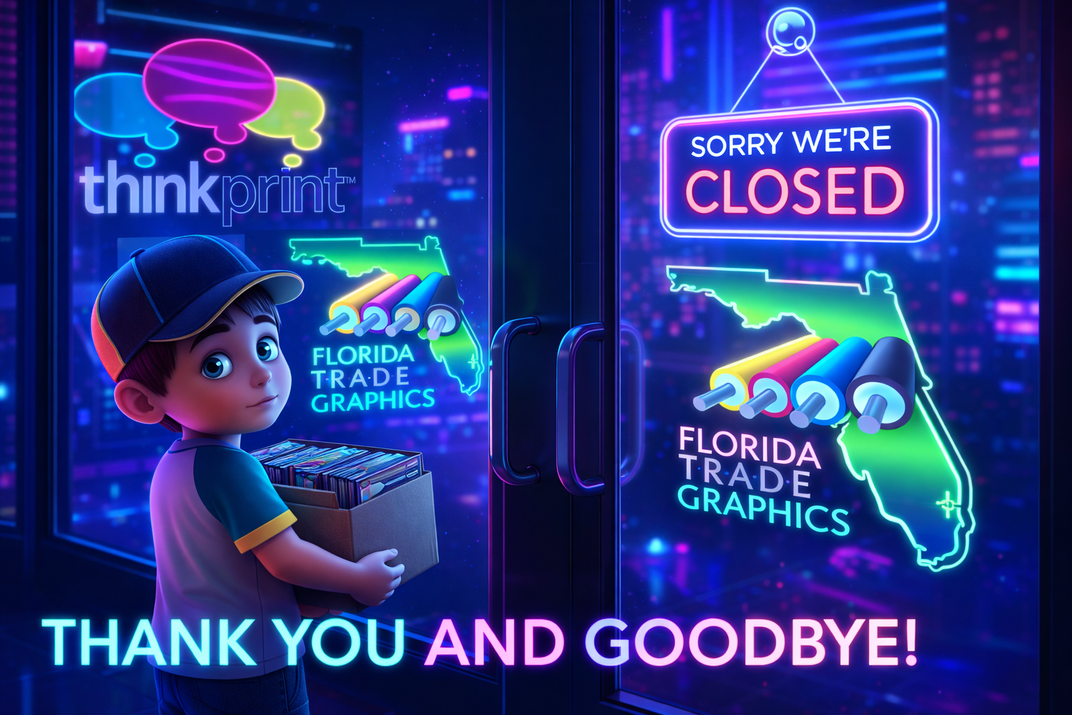 Thank you and Goddbye